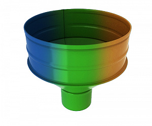 Водосборная воронка, диаметр 216 мм, все цвета RAL, порошок