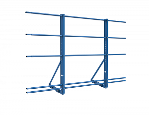 Ограждение кровли на фальц "РОЛЛЕД+" ХК H=1200 L=2000мм со снегозадержанием с 1-ой доп. трубой (труба 40х20)