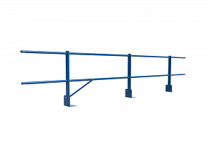 Ограждение DECO парапетное сборное ХК H=600мм L=3000мм (ТУ)