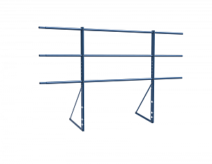 Ограждение DECO ОЦ универсальное H=1200 L=2000мм с 3-я трубами (ТУ)