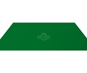 Гладкий лист RAL 6002 0.5х1250мм
