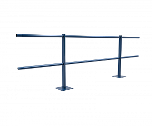 Ограждение кровли ROLLED парапетное сварное H=600мм L=2000мм