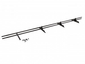 Снегозадержатель Трубчатый 25х2.0мм L=3000мм (4 Опоры) Zn RAL 8019