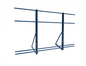 Ограждение кровли ROLLED ZN Универсальное H=1200мм L=2000мм со снегозадержанием